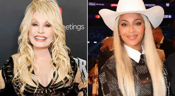 Dolly Parton i Beyoncé w westernowych stylizacjach. Czy Beyoncé zaśpiewa "Jolene"? Dolly Parton tekst piosenki.